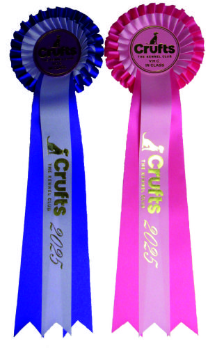 Crufts VHC Rosette